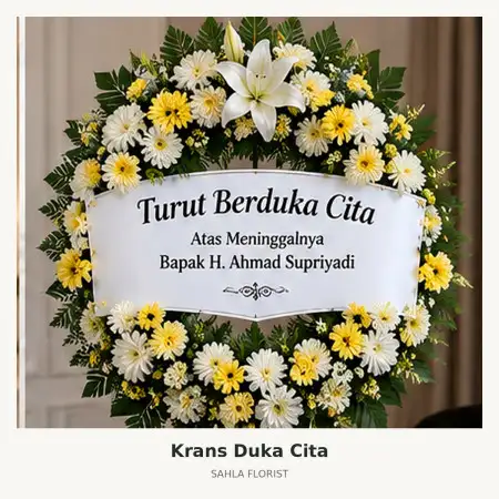 Krans Bunga Duka Wenang